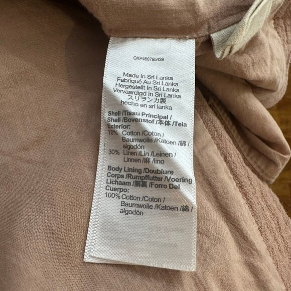 Madewell Cotton-Linen Relaxed Larsen Blazer - Picture 6 of 7